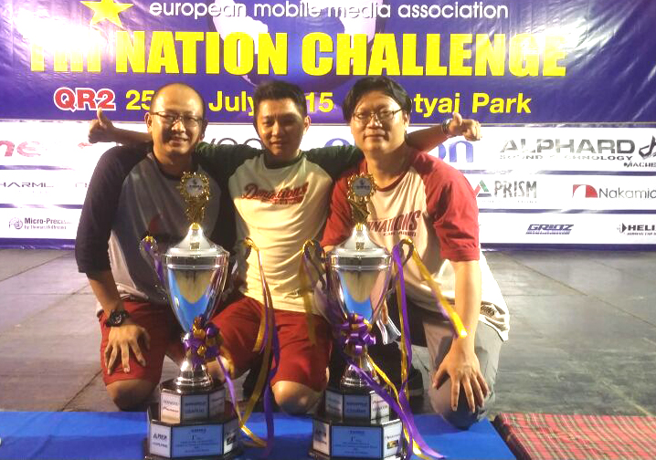 Team Mobitron Malaysia Got 2 Champions @ EMMA TriNation Championship, Hatyai